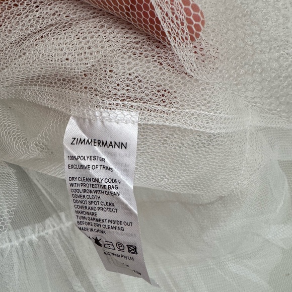 Zimmermann Postcard Belted Broderie Anglaise Linen and Silk Blend Midi Dress - Picture 14 of 16